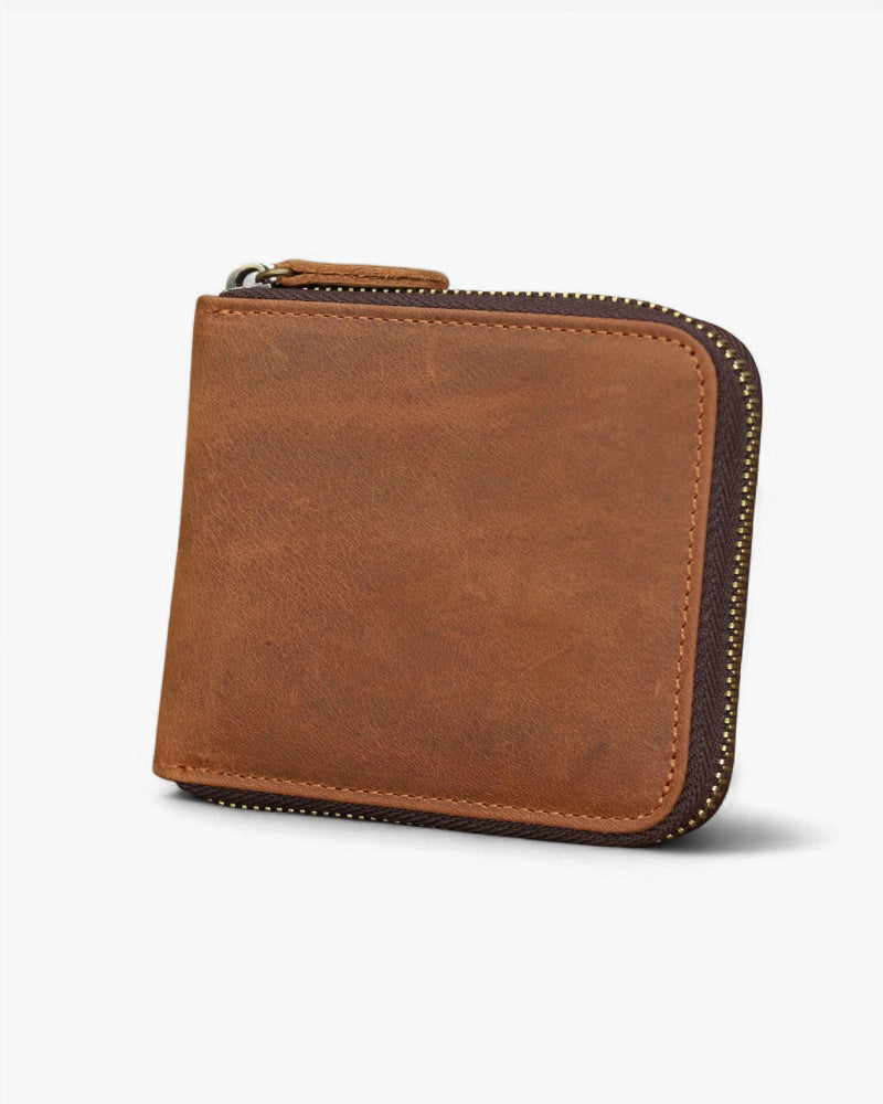 Herren-Geldbörse mit Reißverschluss – Style Old Money