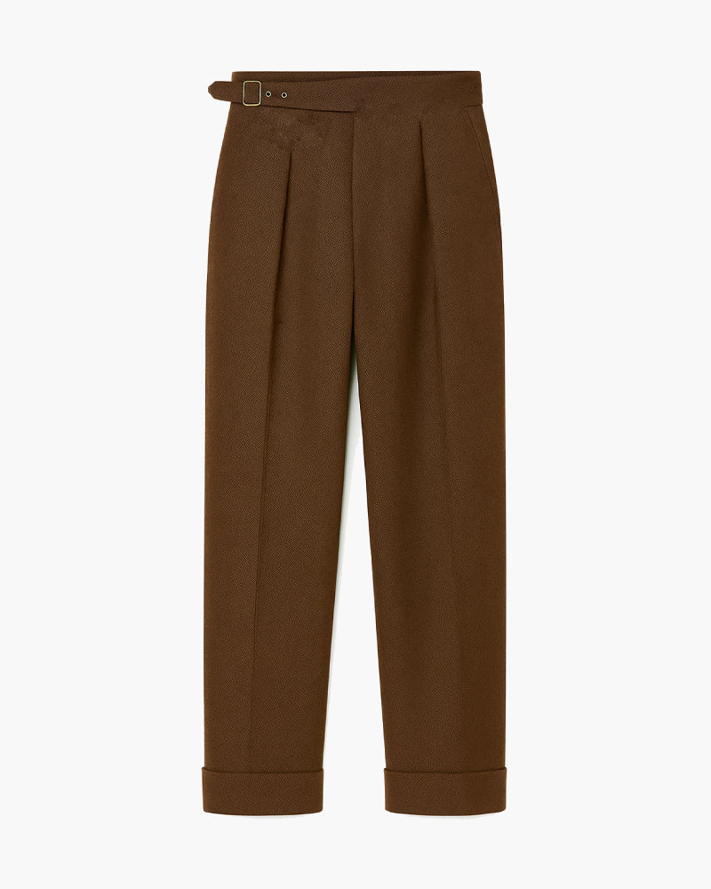 Men's vintage pleated pants – Style Old Money
