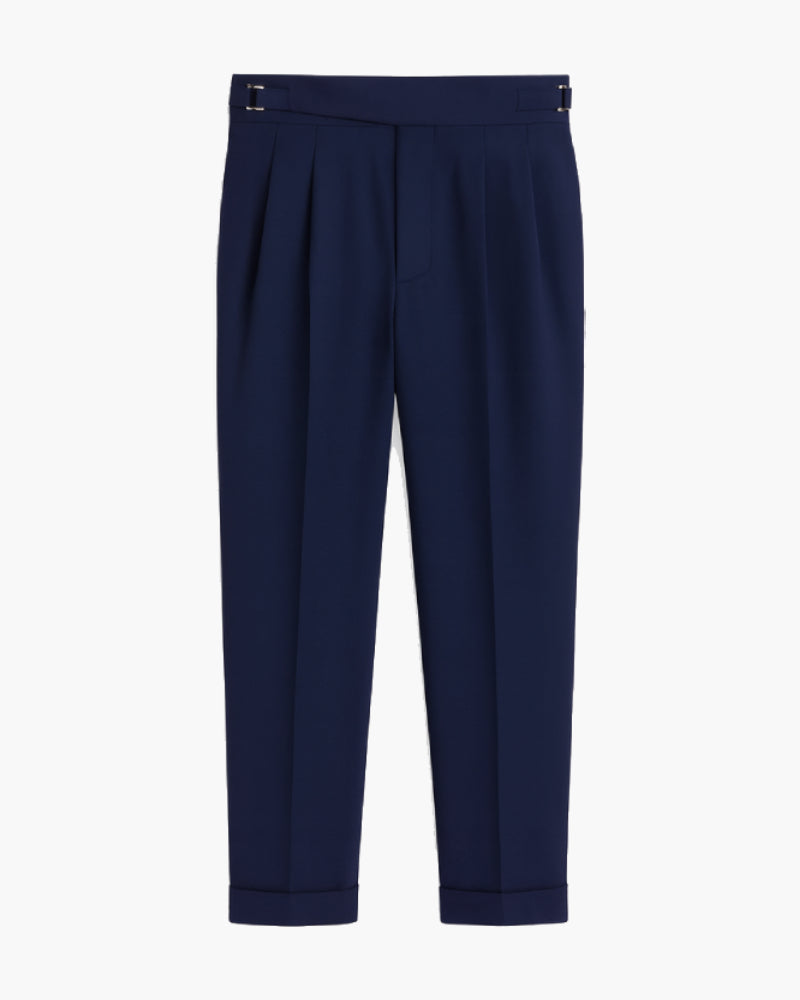 Navy men's suit pants – Style Old Money