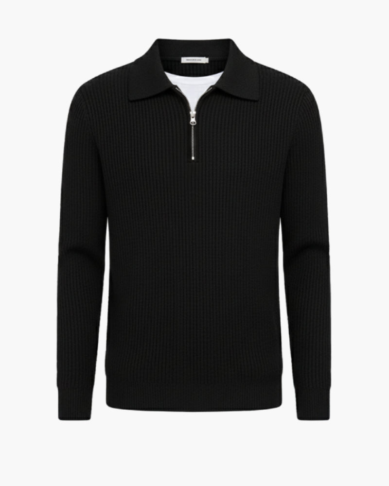 SR Original Half Zip［Black］simianring SR Original Half Zip［Black］simianring Half zip sweater – Style