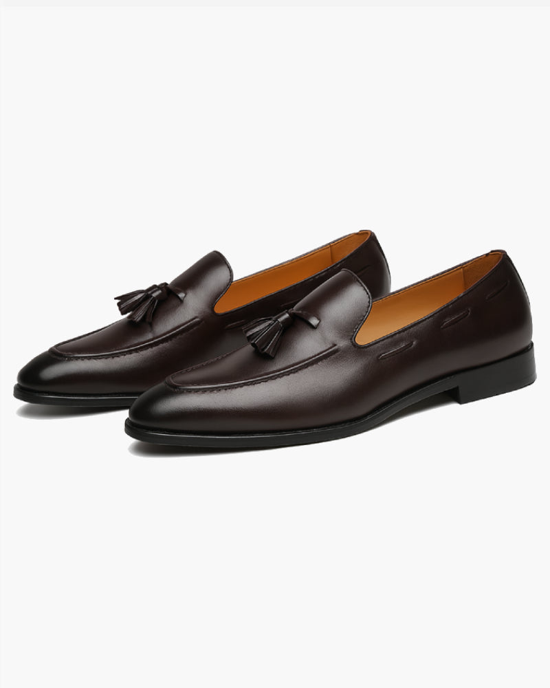 Mocasines con borlas para hombre de los años 80 – Style Old Money