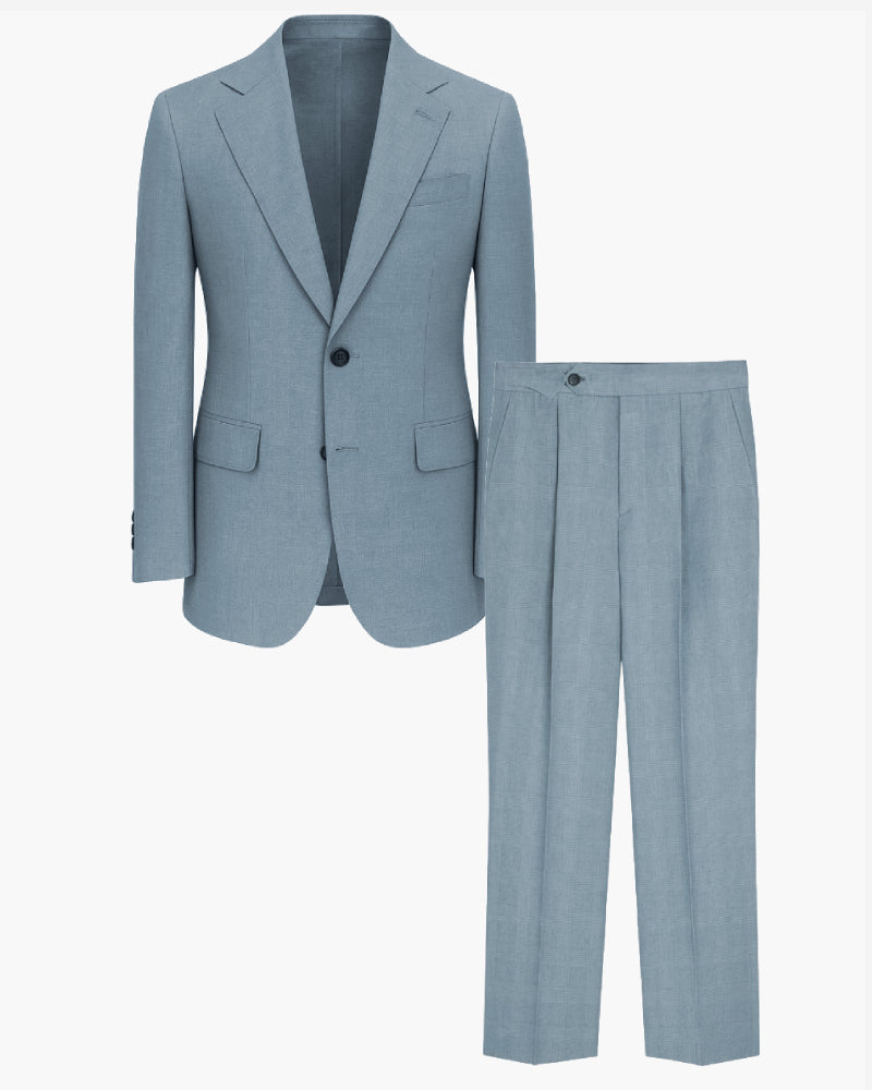 Royal blue men's suit – Style Old Money