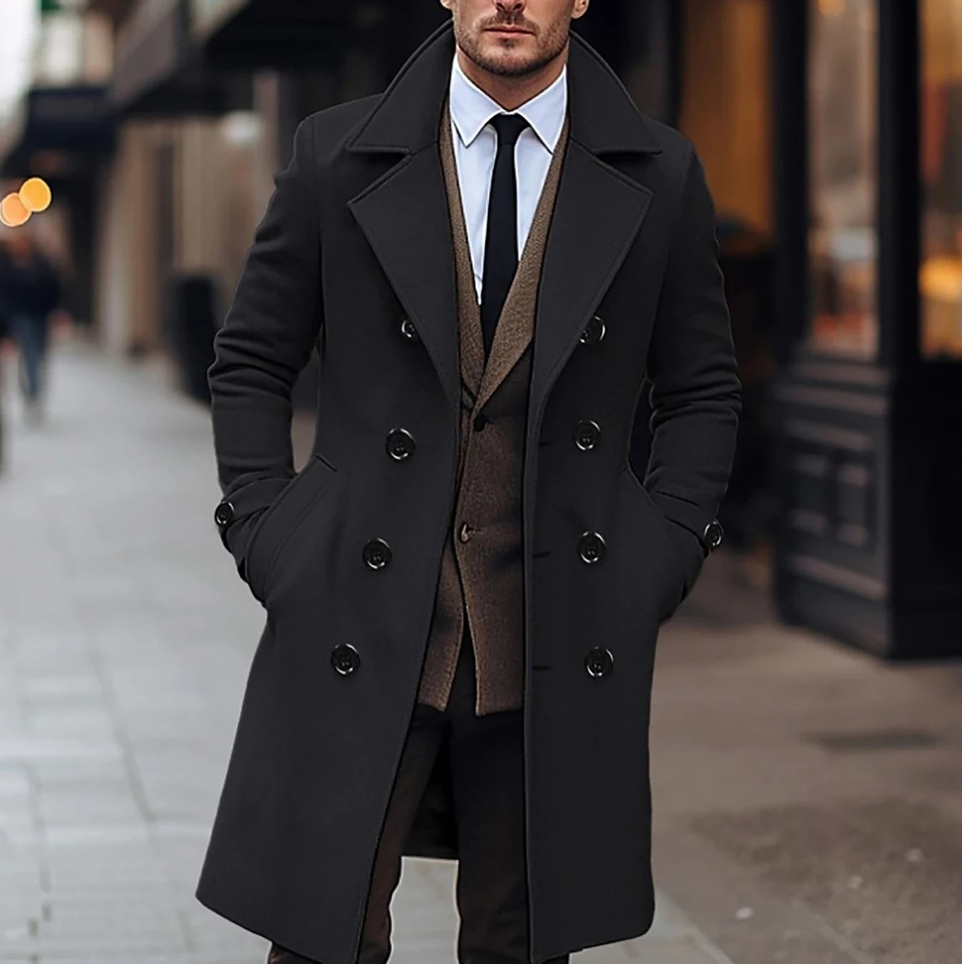Trench coat Old money homme