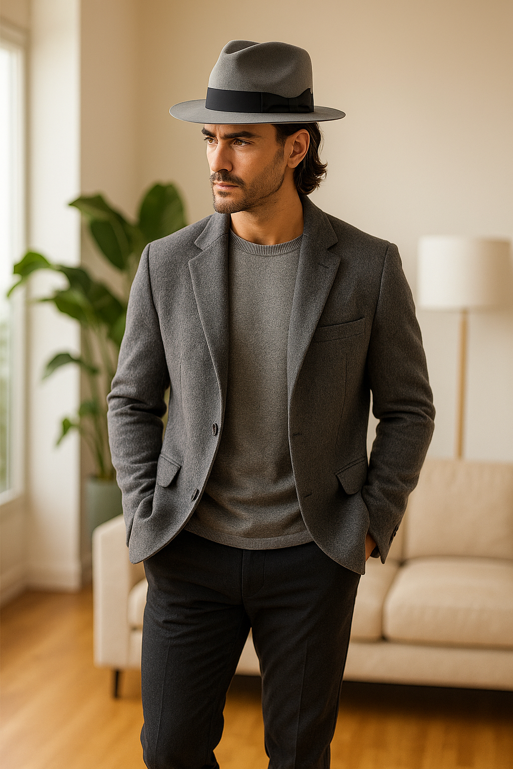 Chapeau feutre homme