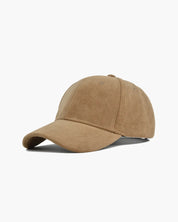 Suede casquette