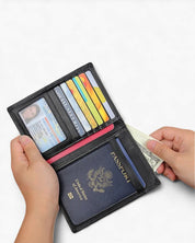 Portefeuille homme passeport