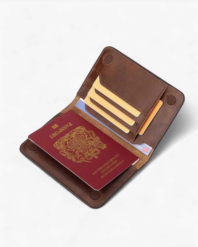 Portefeuille extra plat homme