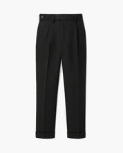 Pantalon pince noir homme