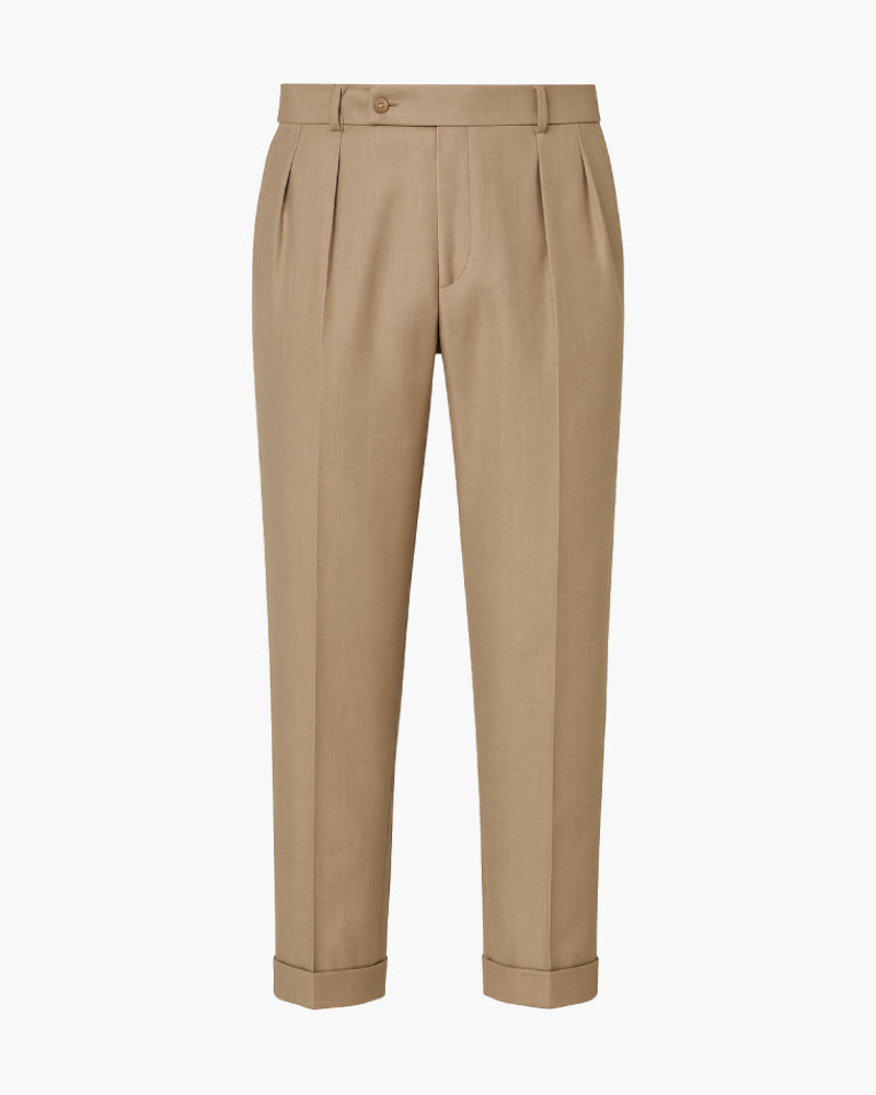 Men's khaki suit pants – Style Old Money