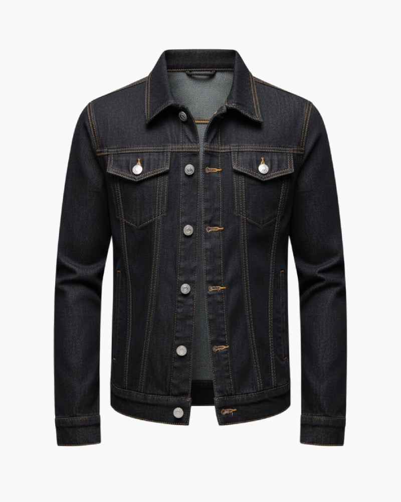 Veste Jean Homme Noir