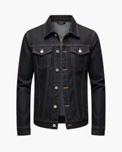 Veste Jean Homme Noir
