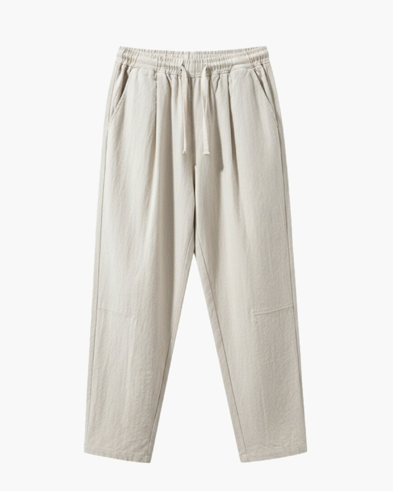 Pantacourt en Lin Homme