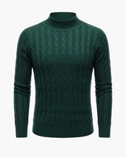 Pull Col Roulé Cotelé