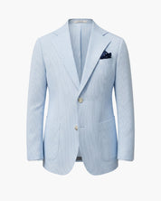 Blazer Croisé Homme Bleu