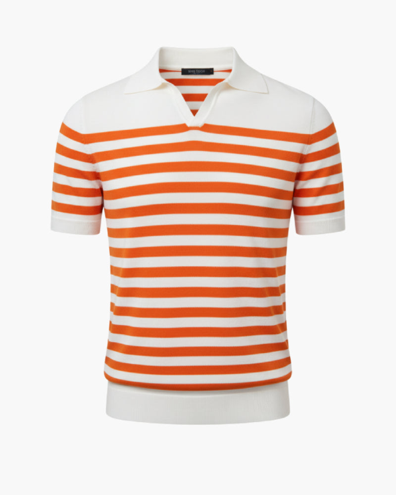 Striped Polo Shirt