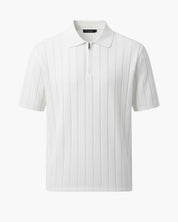 Polo Zippé Homme Manche Courte