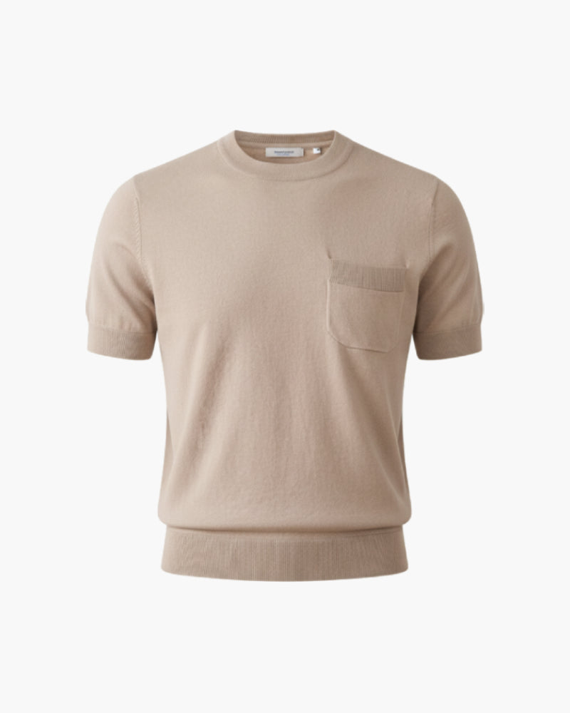 T Shirt lin beige