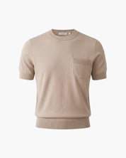 T Shirt lin beige