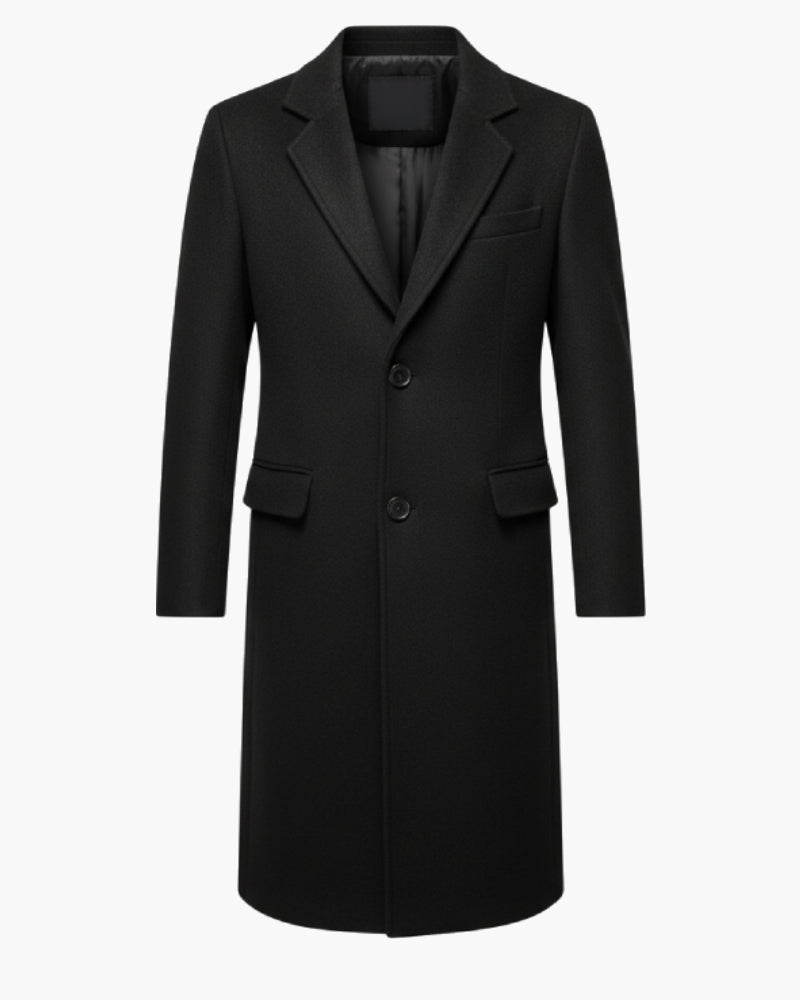 Trench coat laine homme