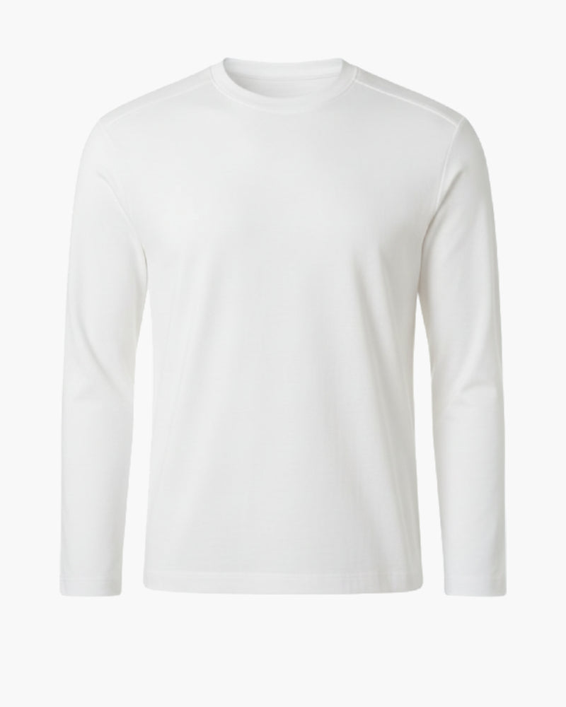 T shirt manche longue col rond