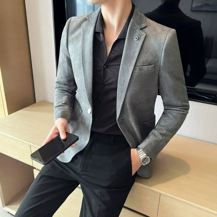 Blazer VÃªtements Classe Soldes Homme 2020 Blazer Homme Classe
