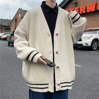 Herenvest met knopen - Beige / 3XL