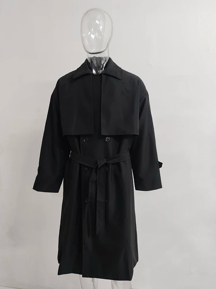 Long Manteau Noir | Old Money