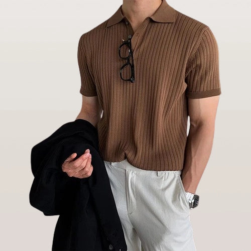 Polo de manga corta para hombre – Style Old Money