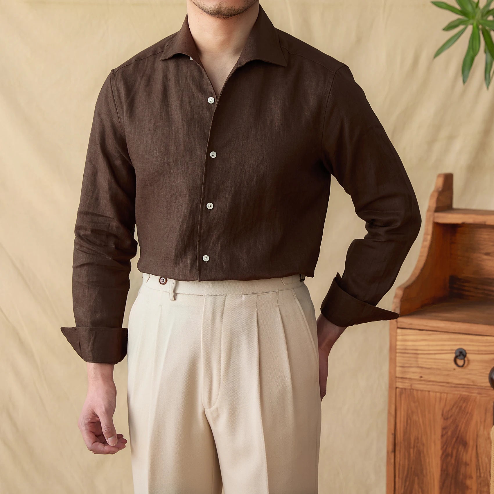 Men's business shirt Style Old Money Men's business shirt Style Old Money