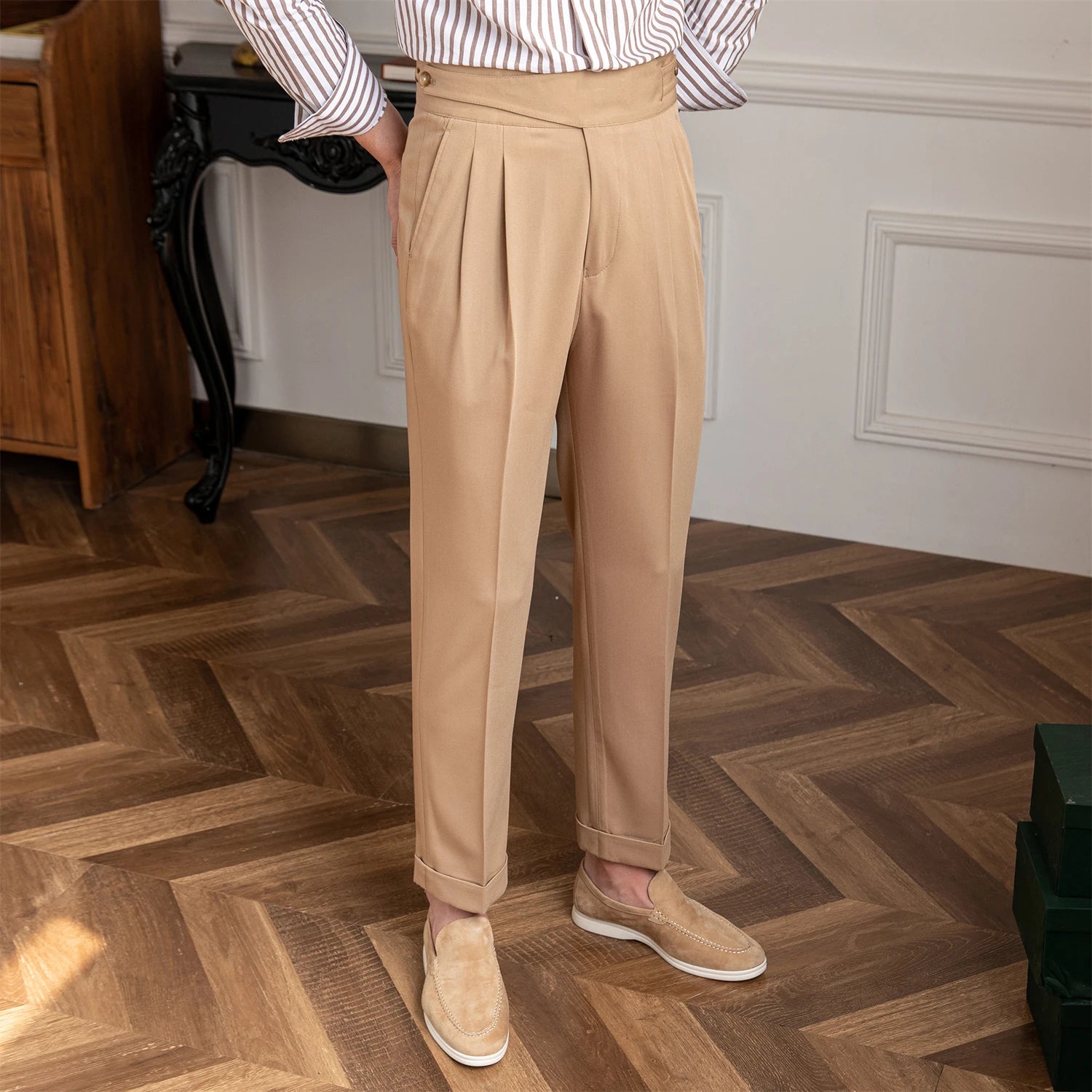 Men's slim suit pants Style Old Money Men's slim suit pants Style Old Money