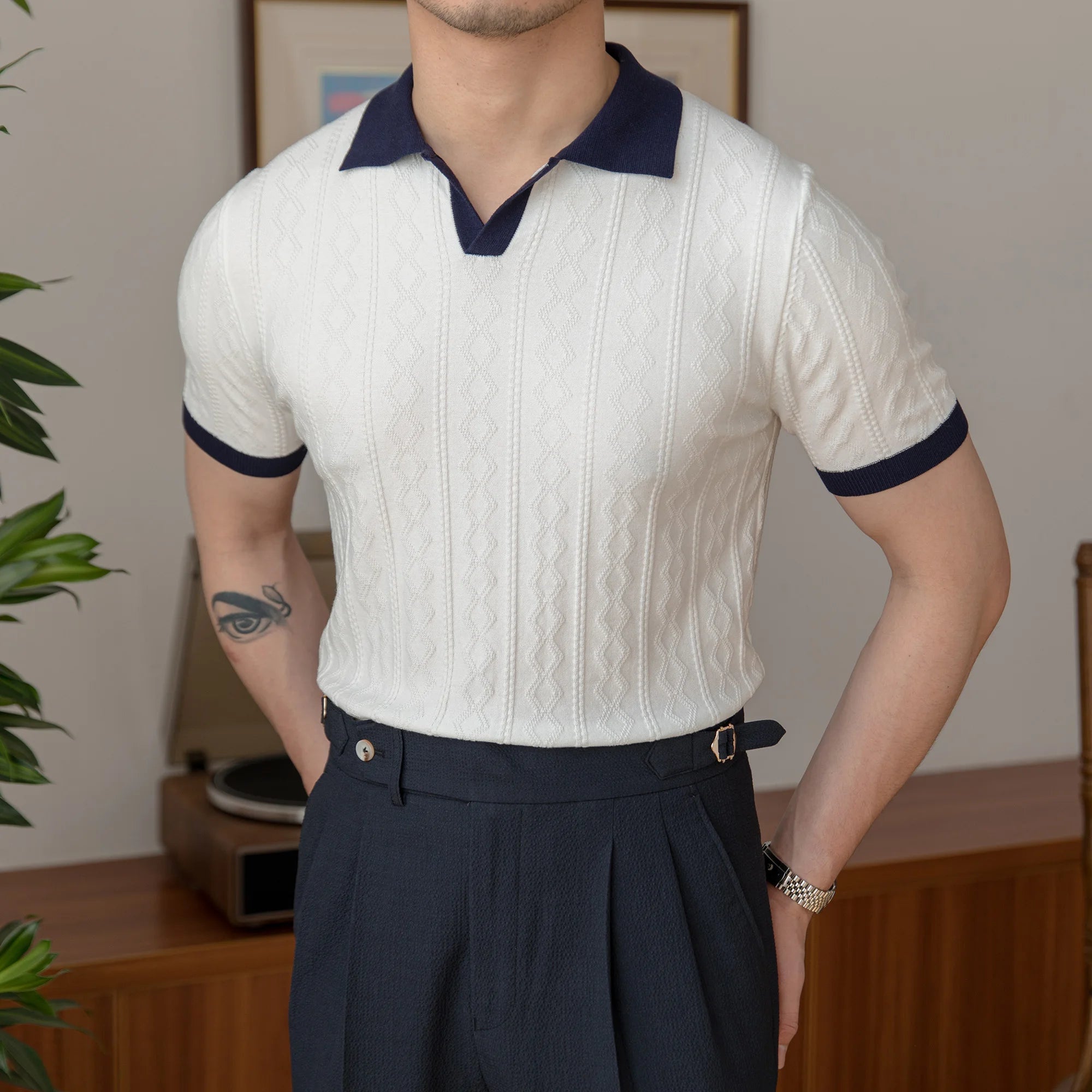 Pull gris col rond neuf taille M 100% lin marque Terry Lane (sg