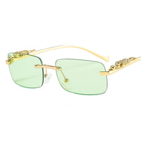 Gafas de pantera - Verde