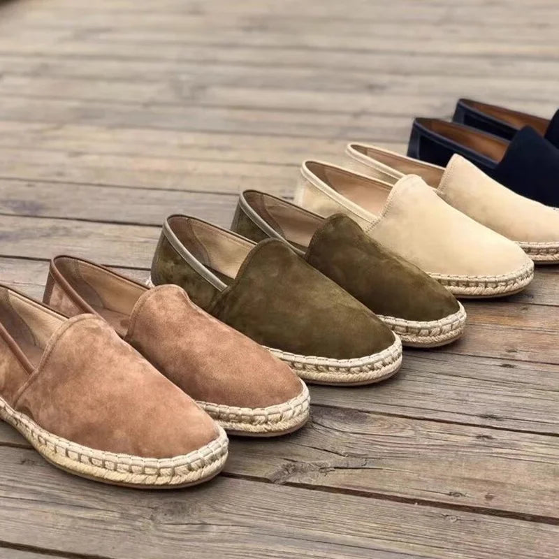 Espadrille suede