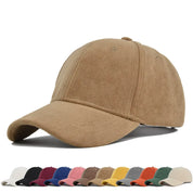 Suede casquette