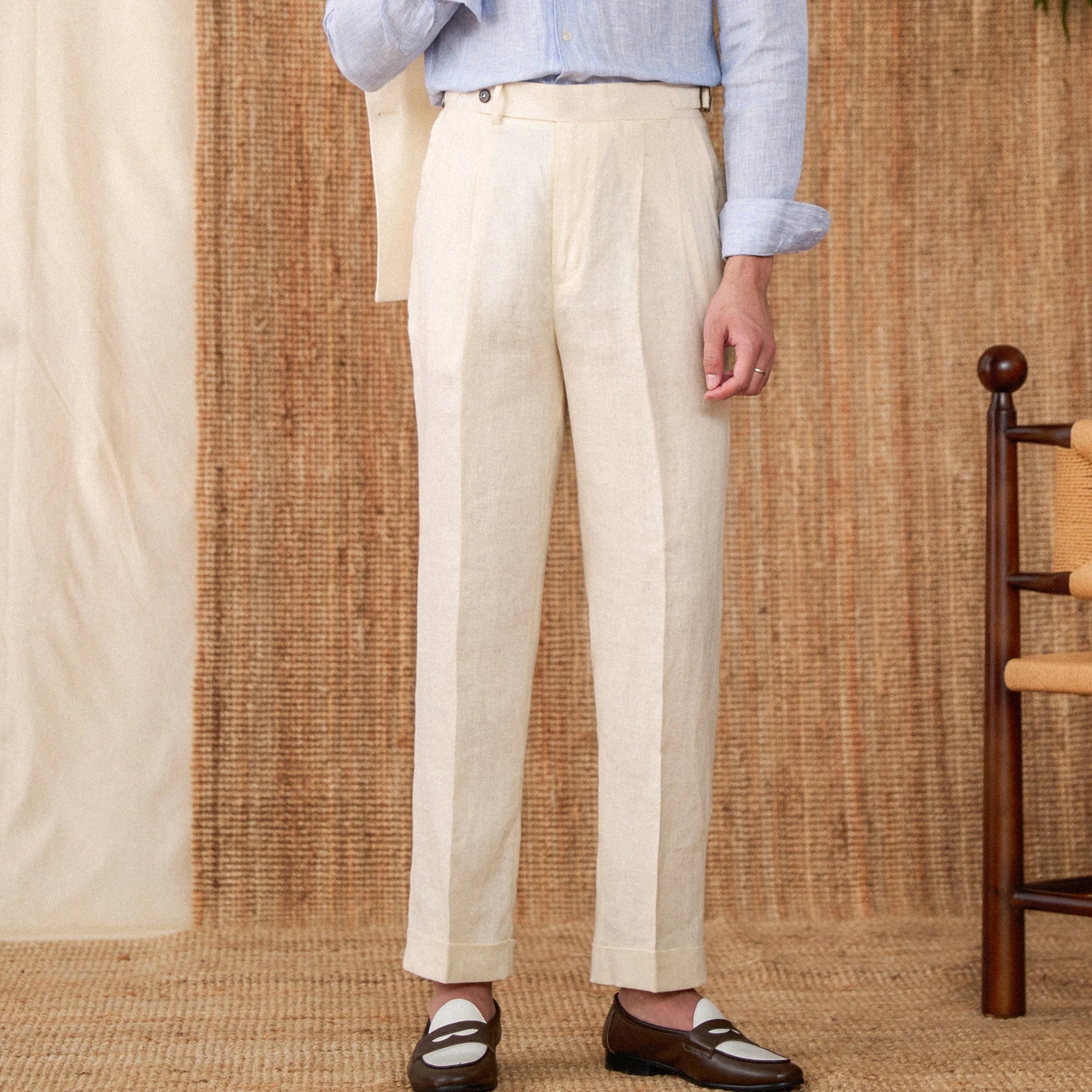 Linen suit pants Linen suit pants