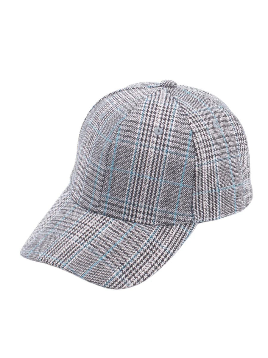 Casquette tartan