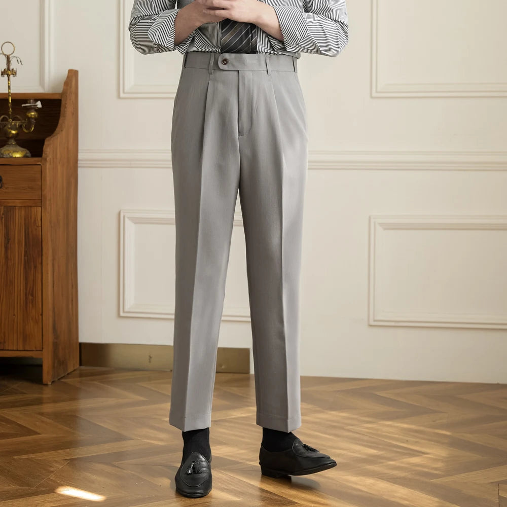 Men's gray suit pants – Style Old Money