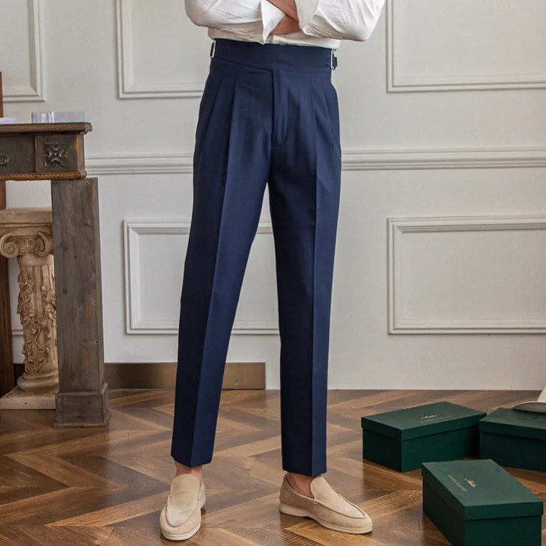 mens blue dress pants outfit Navy Blue Dress Pants