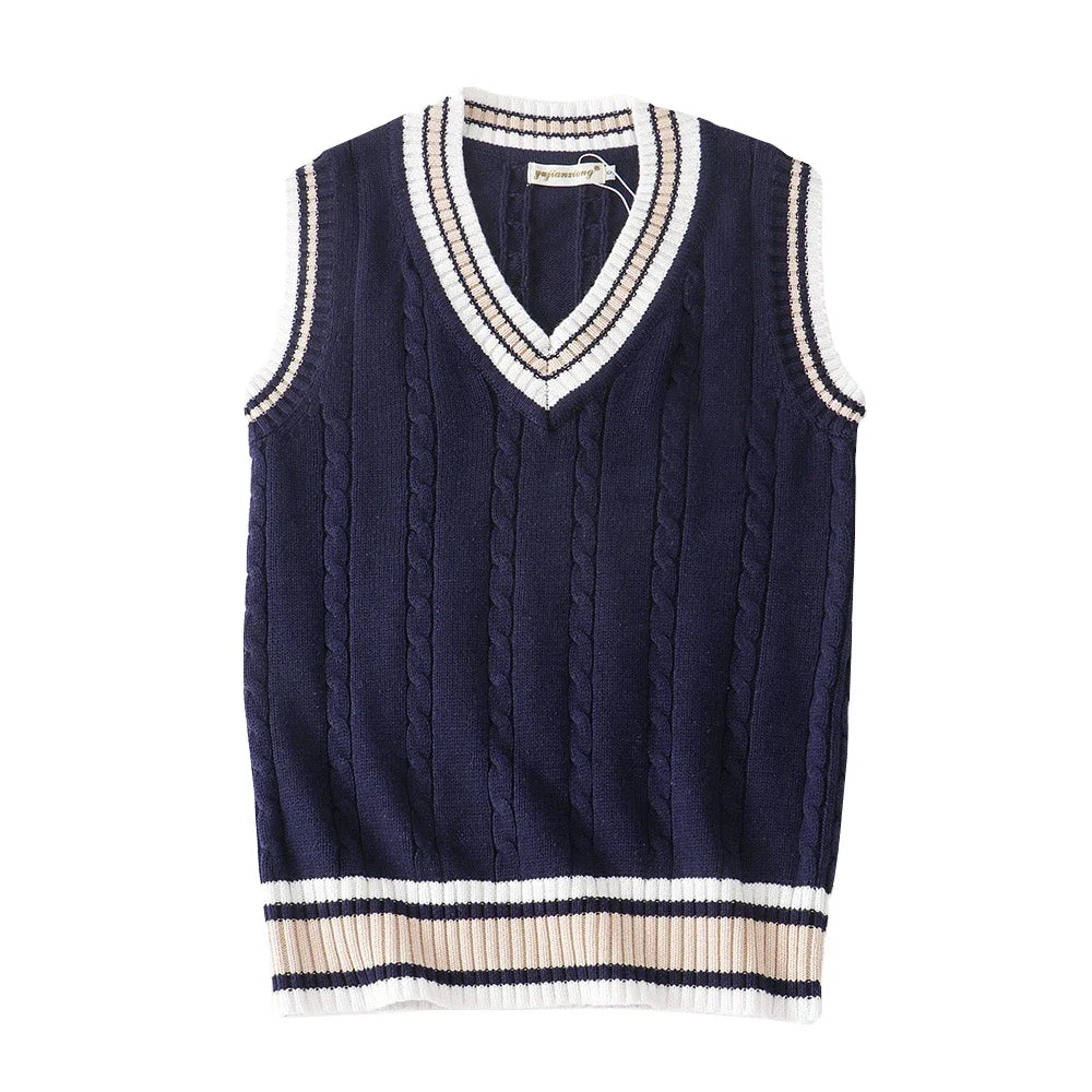 Pull cricket homme sans manche