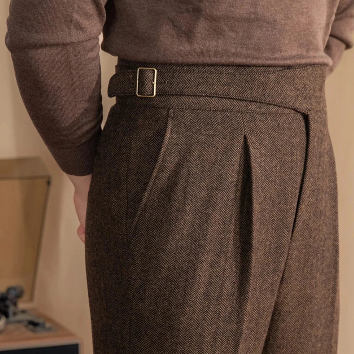 Men's vintage pleated pants – Style Old Money Men's vintage pleated pants – Style Old Money