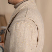 Veste saharienne beige homme