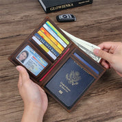 Portefeuille homme passeport