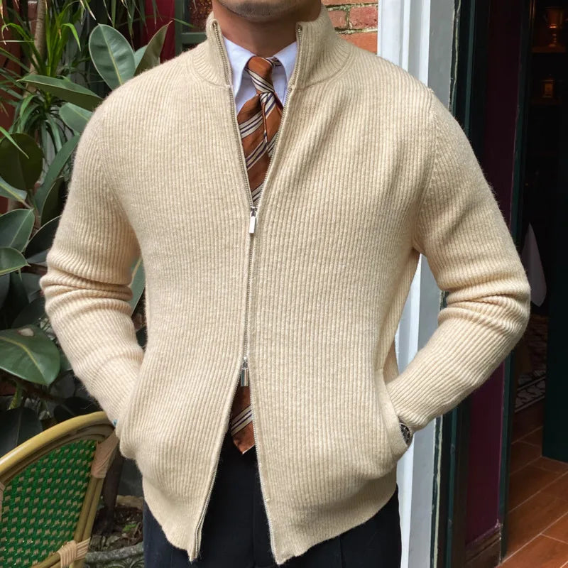 Cardigan homme laine irlandais