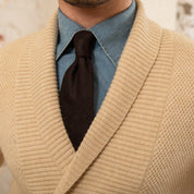 Cardigan croisé homme