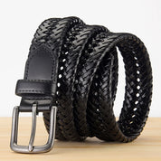 Ceinture tressée homme luxe