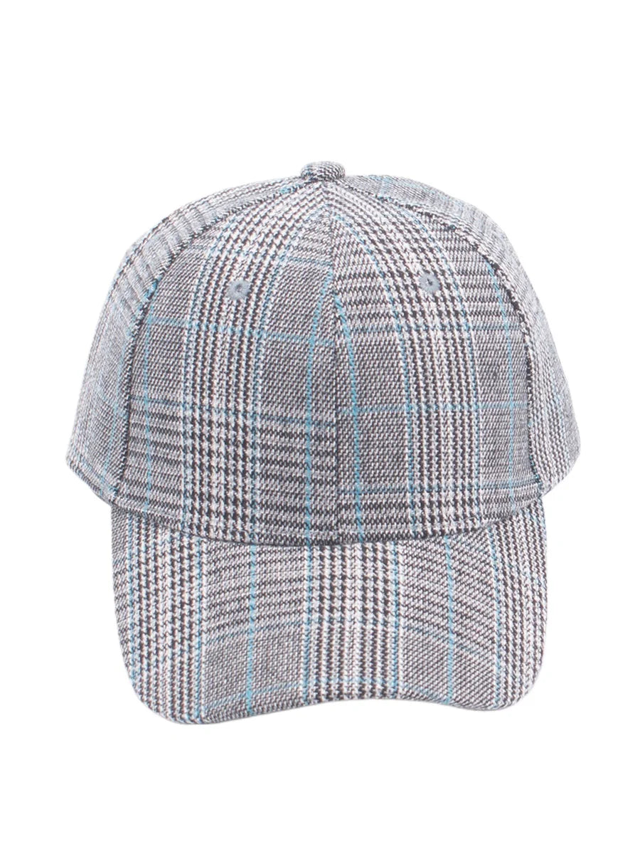 Casquette tartan