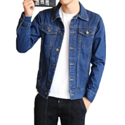 Veste Jean Homme Bleu